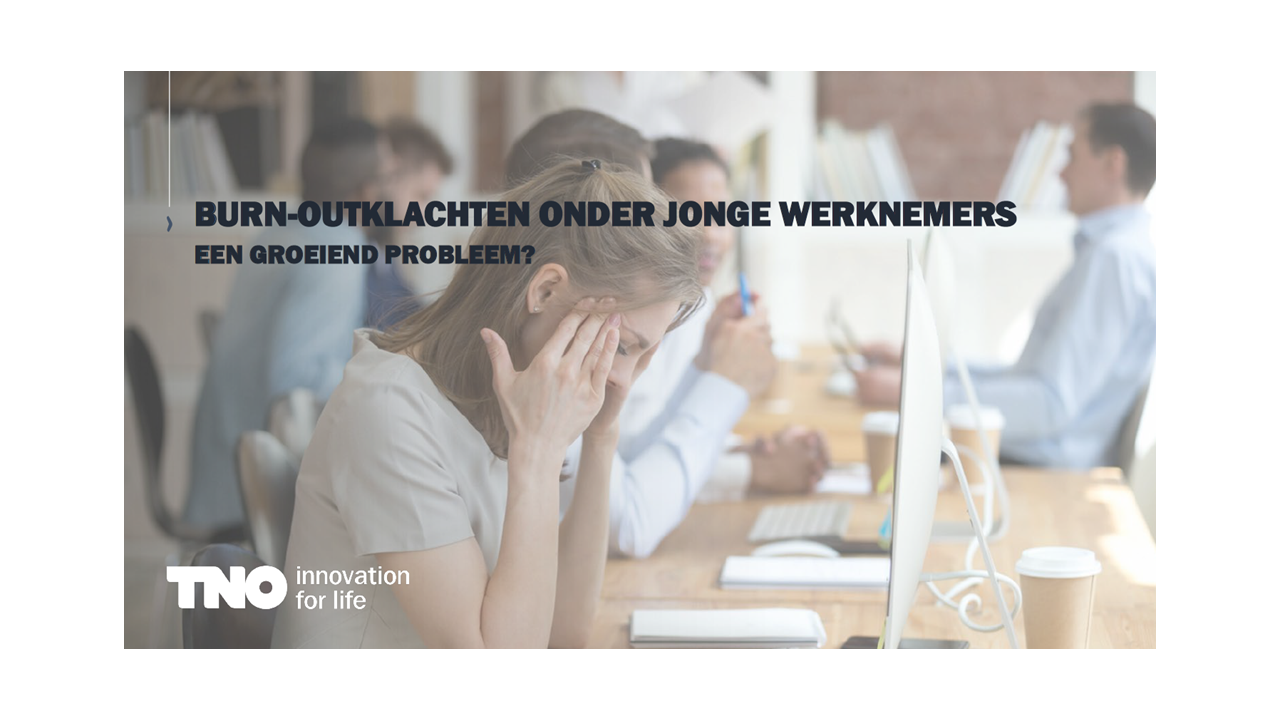 Report on burn-outcomplaints among young employees