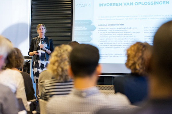 Sfeerimpressie bijeenkomst 2018: welkom bij evofenedex